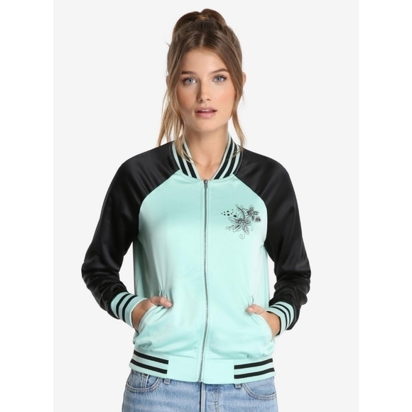 DISNEY The Little Mermaid Souvenir Bomber Jacket - Picture 1 of 11